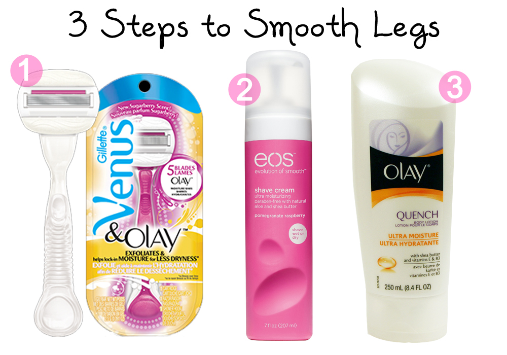 How To Get Smooth Summer Legs With Venus Eos And Olay 