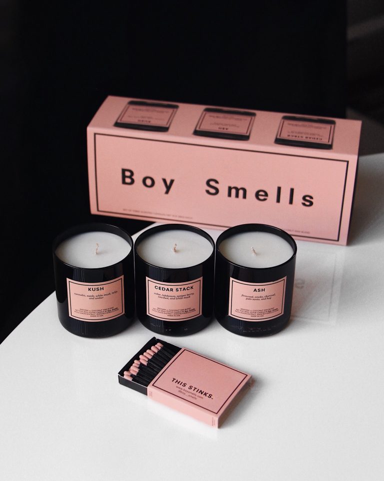 Boy Smells Candles Kush, Ash, and Cedar Stack Votive Set Review